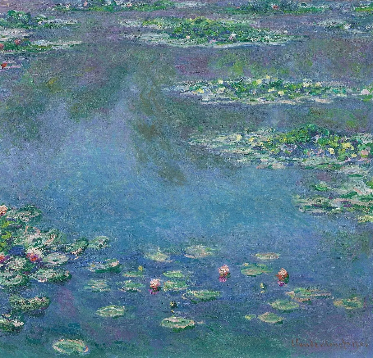 Water Lilies — Rolled Canvas